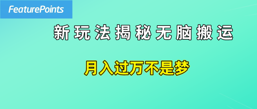 简单操作，每天50美元收入，搬运就是赚钱的秘诀！-网赚资源网