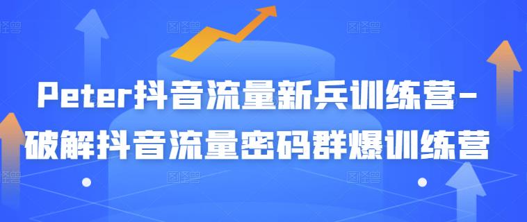 【副业项目3371期】破解抖音流量密码新人训练营（新人抖音怎么获取流量）-网赚资源网