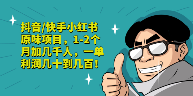 【副业项目3387期】抖音/快手小红书原味项目，月收入6000（互联网蓝海暴利项目）-网赚资源网