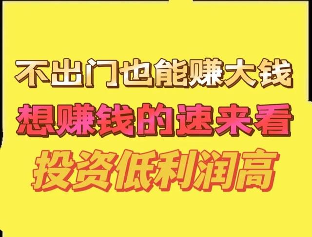 在家可以做的小生意（投资小的加工项目推荐）-网赚资源网