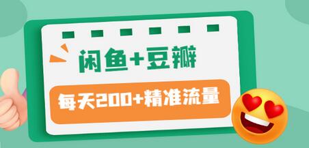 【副业项目3442期】闲鱼和豆瓣精准引流全系列课程，每天引流200+精准粉（闲鱼引流推广怎么做）-网赚资源网