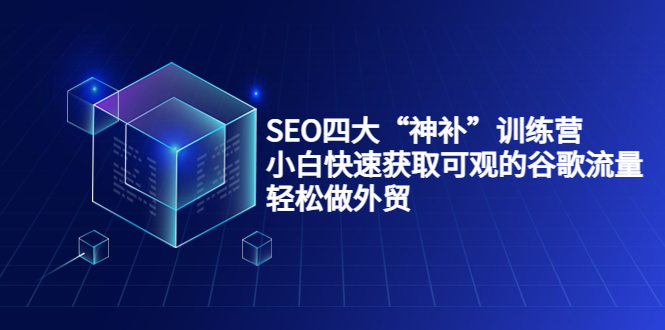 【副业项目4063期】最新seo网站优化教程，小白快速获取可观的谷歌流量，轻松做外贸-网赚资源网