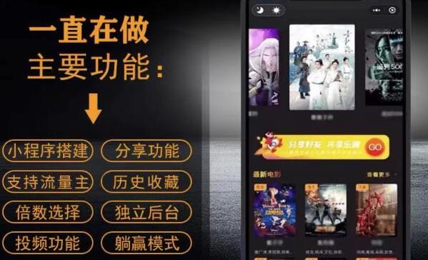 【副业项目4133期】影视小程序搭建教程，号称日入300＋【源码+教程】-网赚资源网