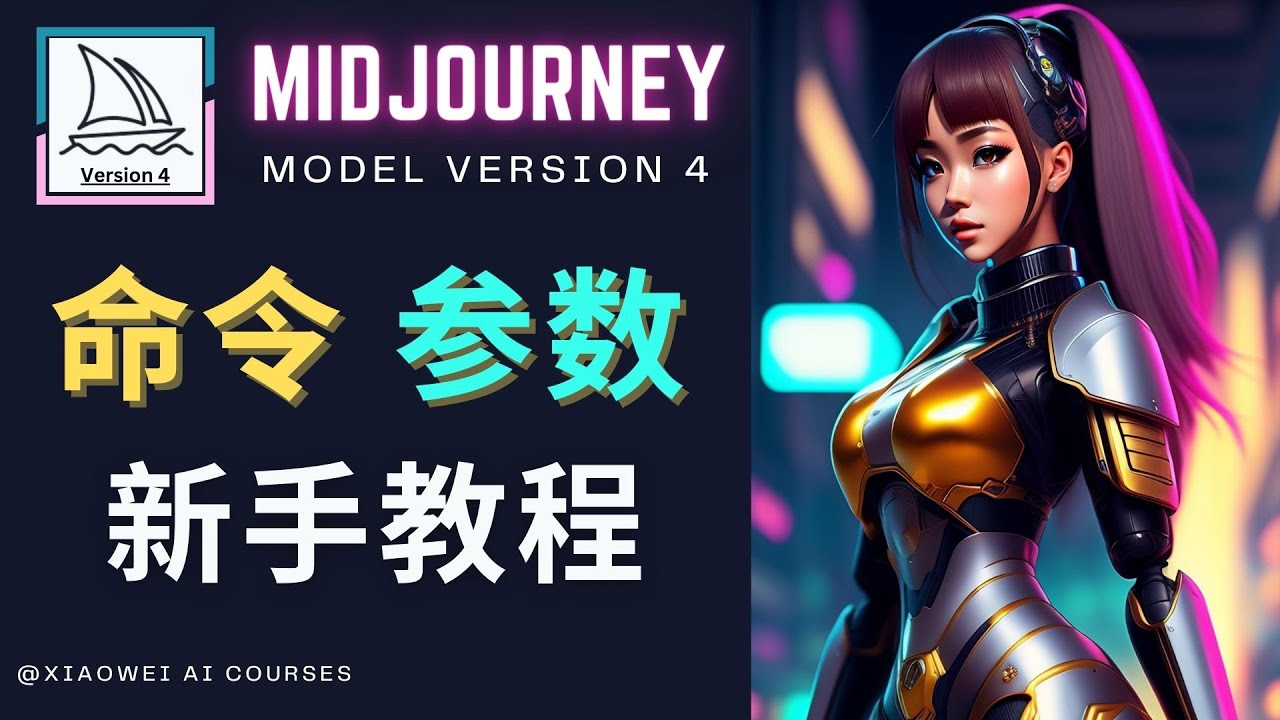 【副业项目5078期】Midjourney新手入门教程，轻松创作顶级图像，命令参数-新手教程-网赚资源网