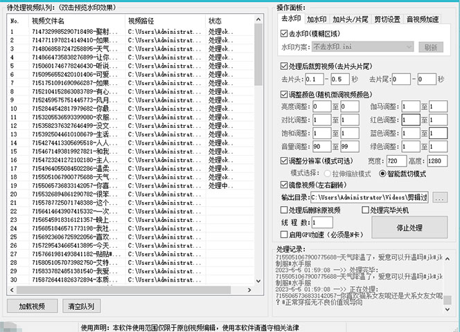 【副业项目5774期】抖音暴力起号，短视频美女号起号项目+千部擦边资源+批量剪辑去重软件-网赚资源网