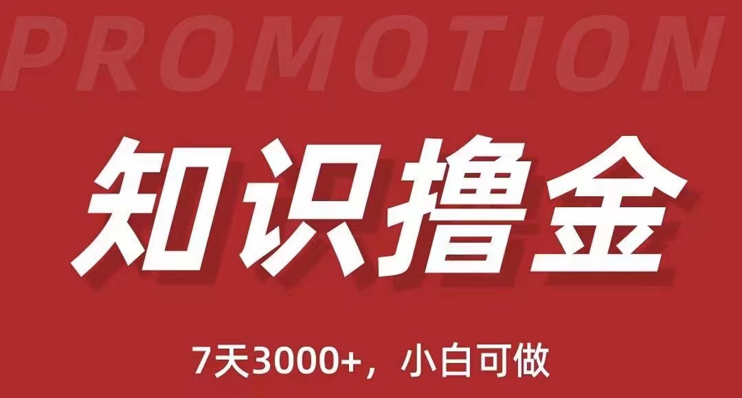 【副业项目5702期】抖音知识撸金项目：简单粗暴日入1000+执行力强当天见收益(教程+资料)-网赚资源网
