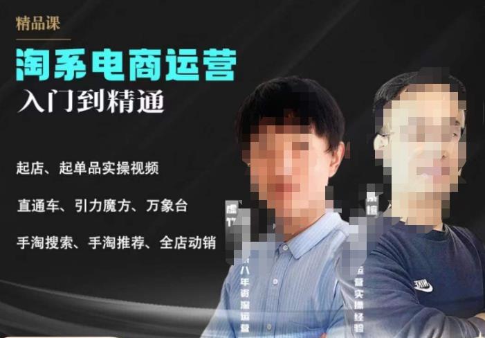 【副业项目6098期】2023手淘搜索实操课+体系化课程，​起店起单品实操视频课程-网赚资源网
