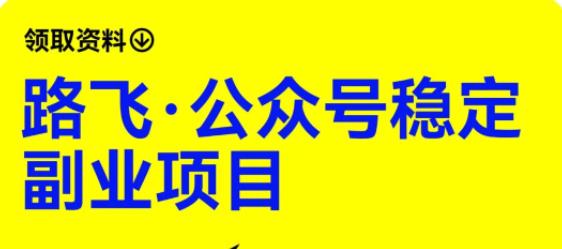 【副业项目6237期】路飞·公众号稳定副业项目，你只要无脑去推广，粉丝和收入，自然就来了-网赚资源网
