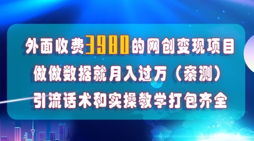 【副业项目8036期】在短视频等全媒体平台做数据流量优化，实测一月1W+，在外至少收费4000+-网赚资源网