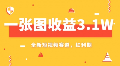 【副业项目8161期】一张图收益3.1w，AI赛道新风口，小白无脑操作轻松上手-网赚资源网