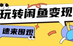 从0到1系统玩转闲鱼变现,教你核心选品思维,提升产品曝光及转化率-15节-网赚资源网
