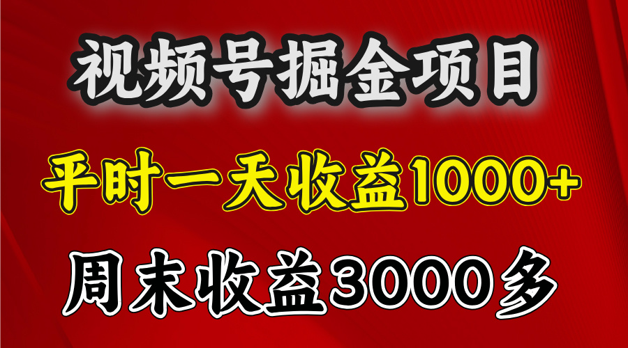 官方项目,一周一结算,平时收益一天1000左右,周六周日收益还高-网赚副业网