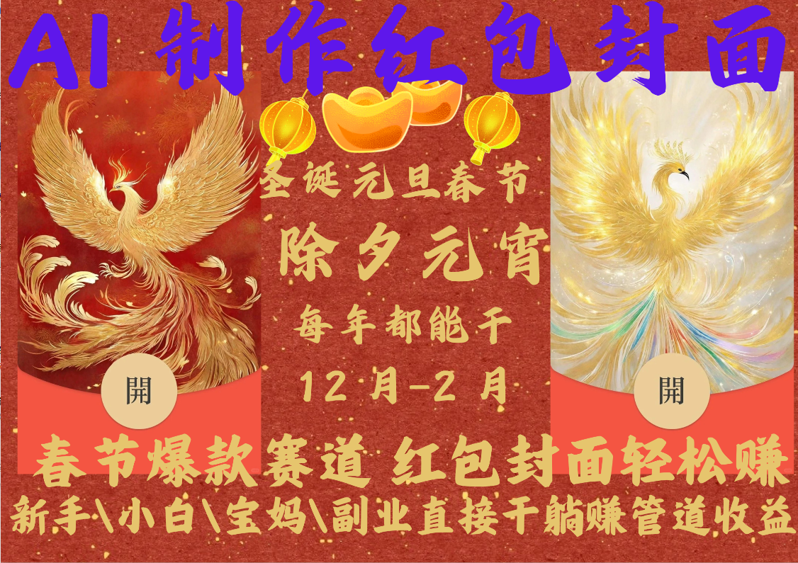 AI2025红包封面-网赚副业网
