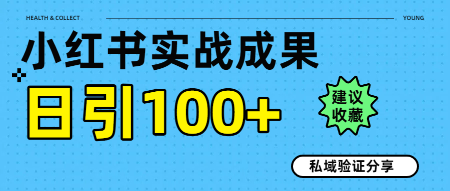实战成果！小红书图文引流日引100+私域流量经验分享-网赚资源网
