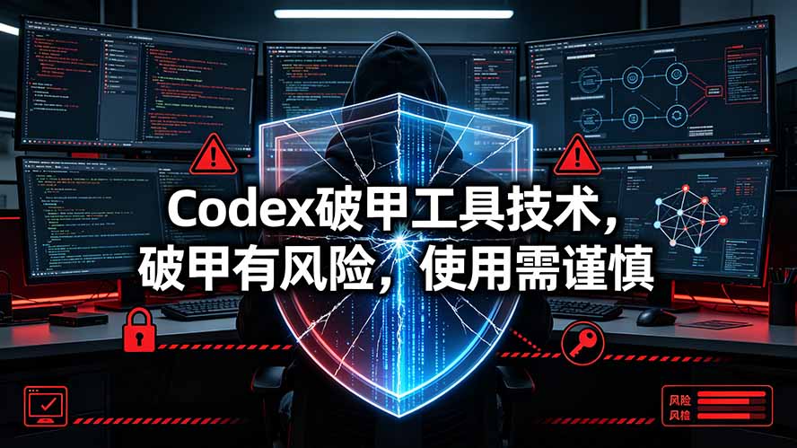 (19533期)Codex破甲工具技术,破甲有风险,使用需谨慎-网赚副业网