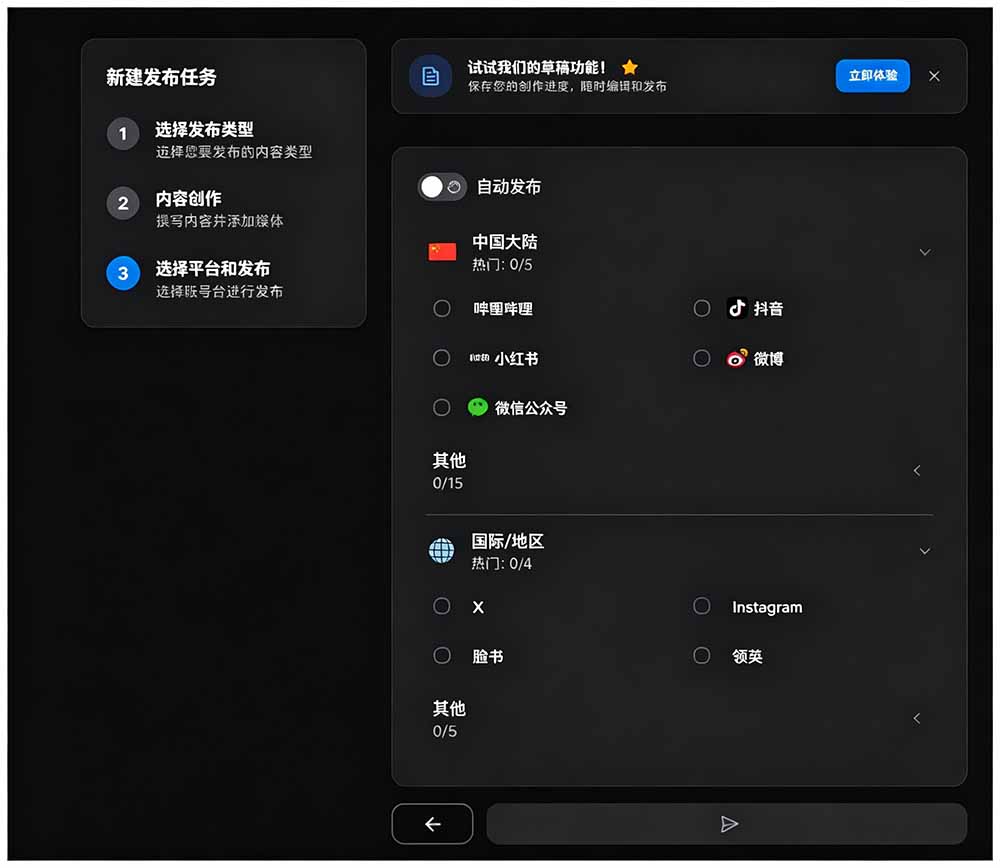 （19484期）一键发布内容到 10+ 社交媒体平台！支持视频/图片内容，一次编辑全网插图4