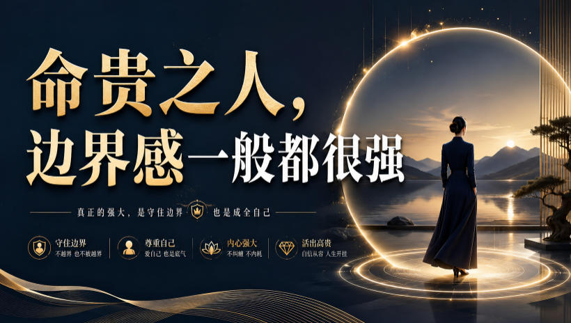 付费文章：命贵之人，边界感一般都很强-网赚副业网