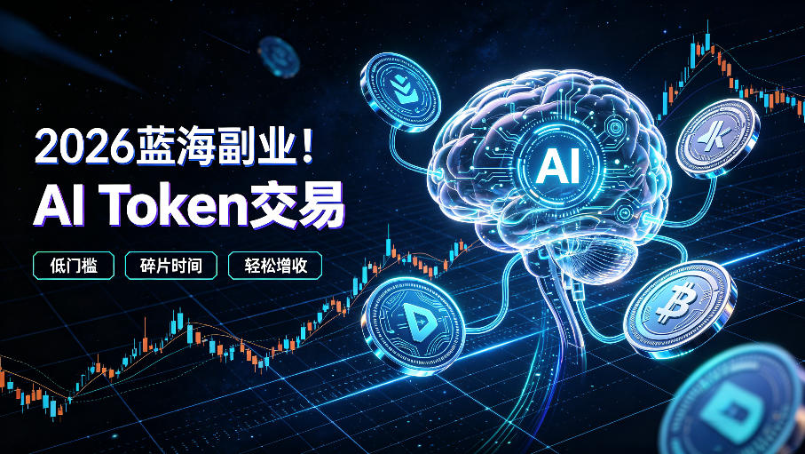 2026全新风口副业｜AI智能Token交易，空闲时间轻松 賺 收益，无需全天盯盘【揭秘】-网赚副业网