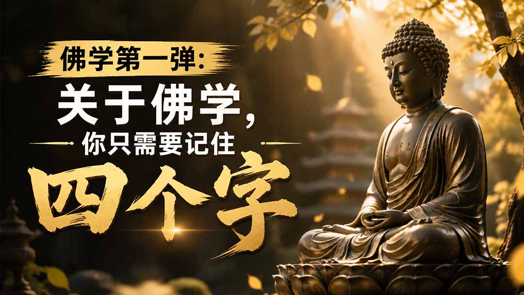 （19728期）付费文章：佛学第一弹:关于佛学，你只需要记住四个字-网赚副业网