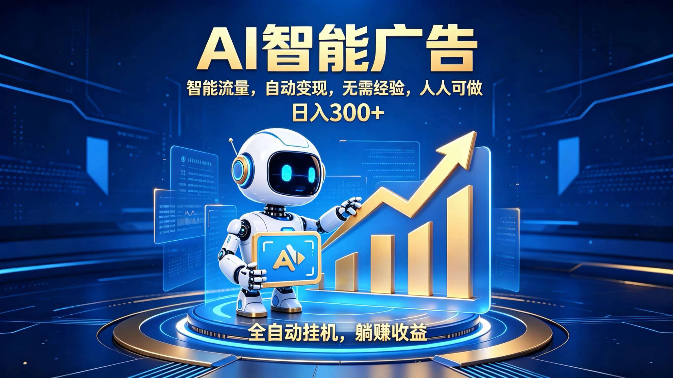 (19848期)轻资产新赛道,全自动AI广告,打造持续收益-网赚副业网