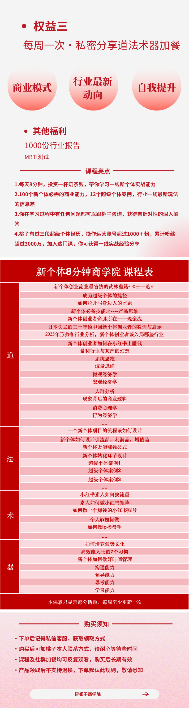 (19738期)AI+新个体创业必修课|道法术器|商业逻辑·小红书流量·AI智能体|低成本打造个人变现小生意全套教学插图3 (19738期)AI+新个体创业必修课|道法术器|商业逻辑·小红书流量·AI智能体|低成本打造个人变现小生意全套教学插图3