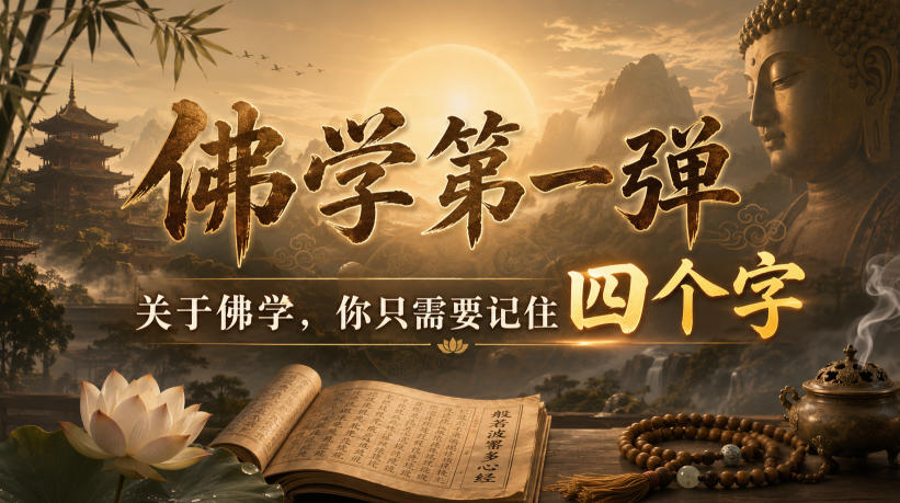 付费文章:佛学第一弹,关于佛学,你只需要记住四个字-网赚副业网