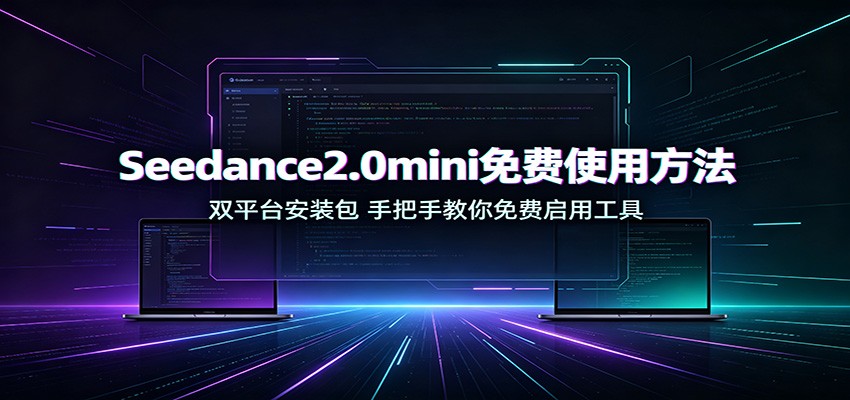 Seedance2.0mini免费使用方法：双平台安装包，手把手教你免费启用工具-网赚副业网