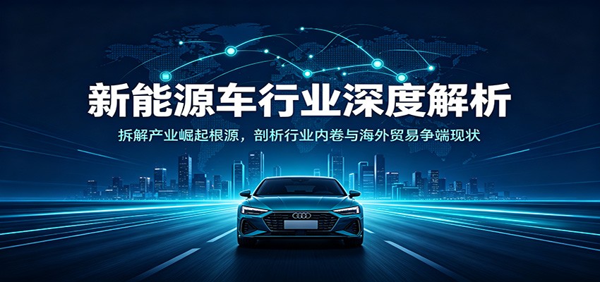 新能源车行业深度解析:拆解产业崛起根源,剖析行业内卷与海外贸易争端现状-网赚副业网