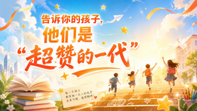 某付费社群专属文章:告诉你的孩子,他们是“超赞的一代”。-网赚副业网