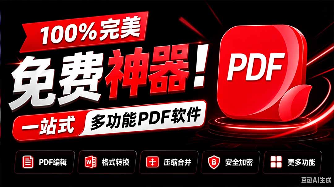 (20512期)100%完美免费神器!一站式多功能PDF软件,支持PDF格式转换压缩编辑等,简约无广告,太Nice了JOPDF-网赚副业网