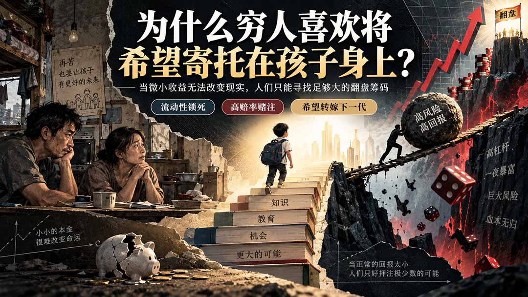(20318期)社群精品文章:为什么穷人喜欢将希望寄托在孩子身上?插图1 (20318期)社群精品文章:为什么穷人喜欢将希望寄托在孩子身上?插图1