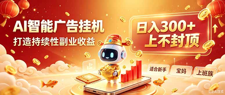 (20248期)告别手动干活!AI自动化,解锁线上被动收益-网赚副业网