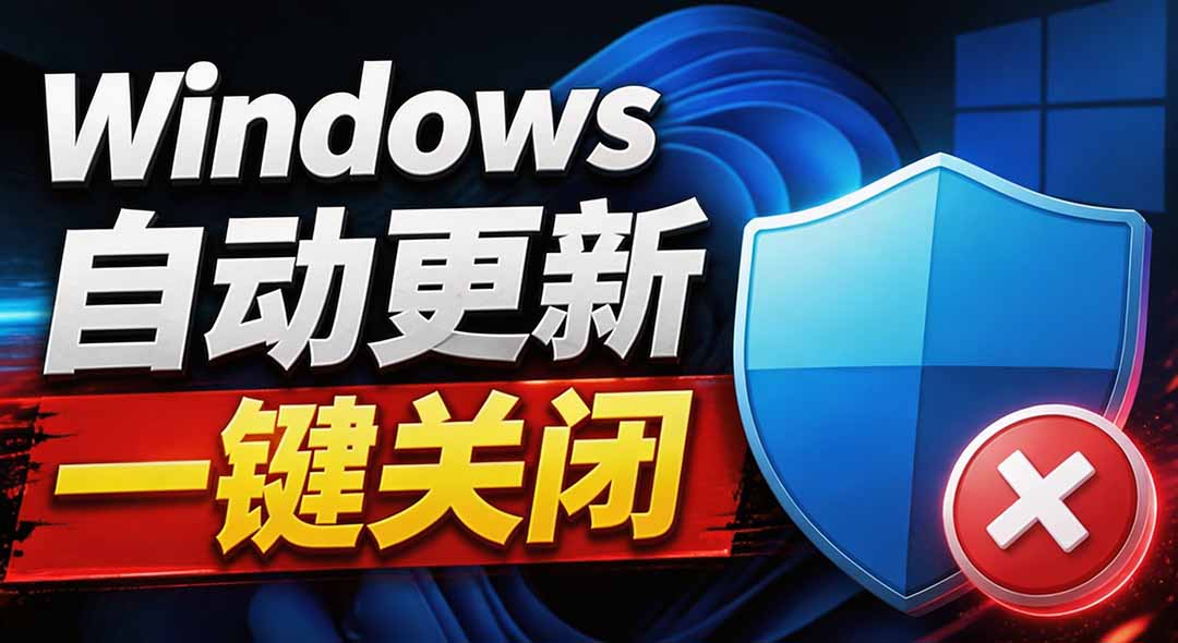 (20349期)Windows7/10/11系统禁止更新工具来了!仅400KB,一键禁止系统更新和恢复更新,小巧好用-网赚副业网