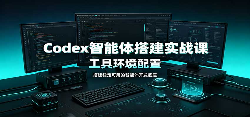 Codex智能体搭建实战课:工具环境配置,自定义技能开发,多业务自动化教学-网赚副业网