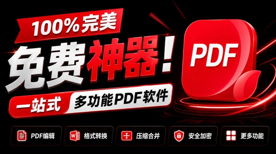 100%完美免费神器!一站式多功能PDF软件,支持PDF格式转换压缩编辑等,简约无广告,太Nice了JOPDF-网赚副业网