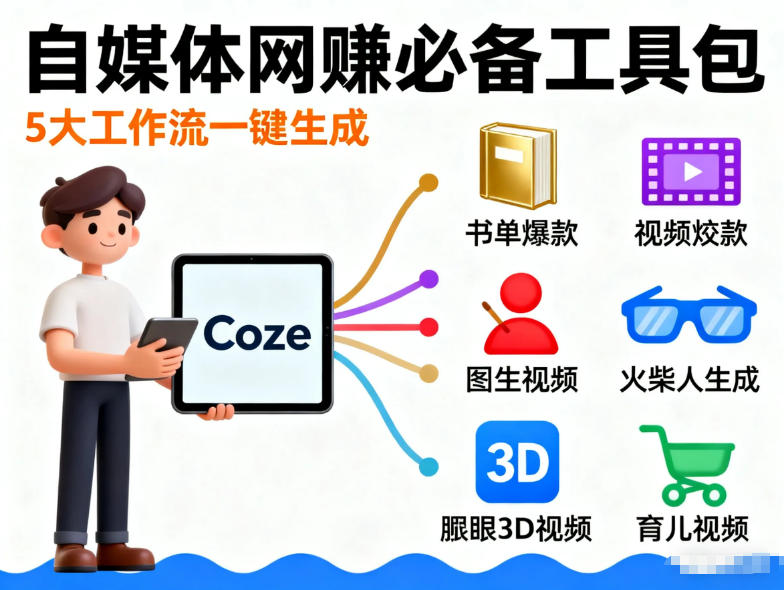 Coze工作流合集,内容一共100份左右,内容丰富,可以提供工作效率插图 Coze工作流合集,内容一共100份左右,内容丰富,可以提供工作效率插图