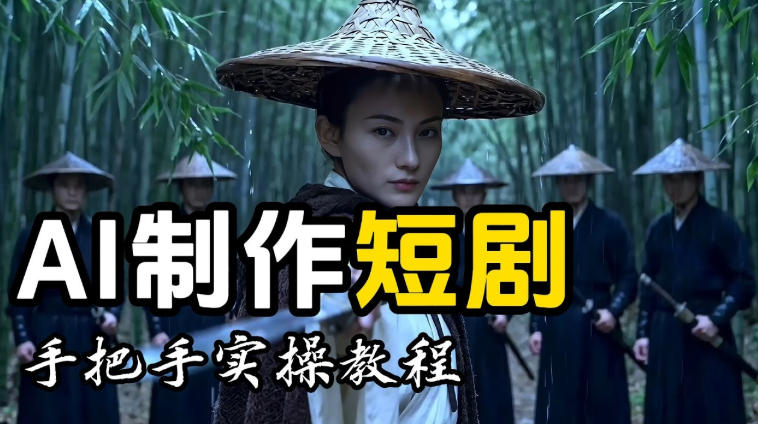【保姆级手把手教程】AI短剧制作完整流程教学,从小白零基础到成片大神-网赚副业网