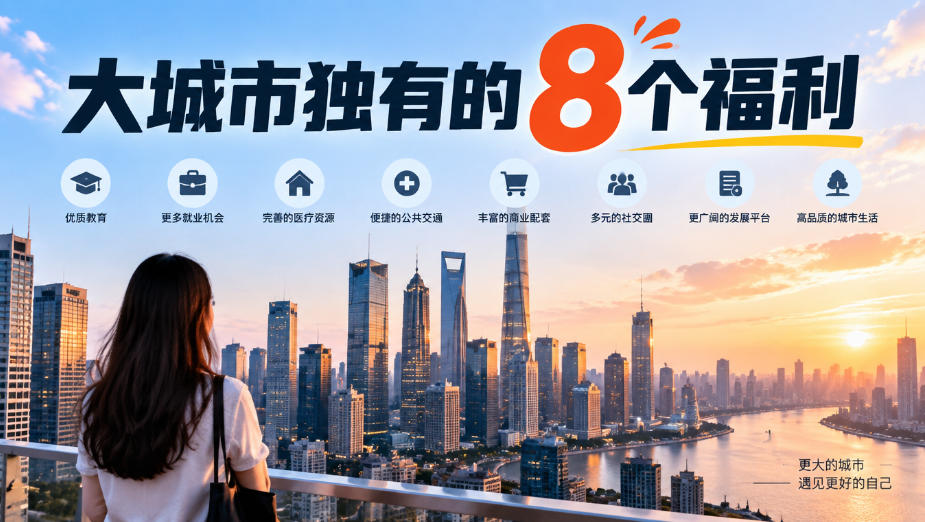 某公众号付费文章:大城市独有的8个福利-网赚副业网