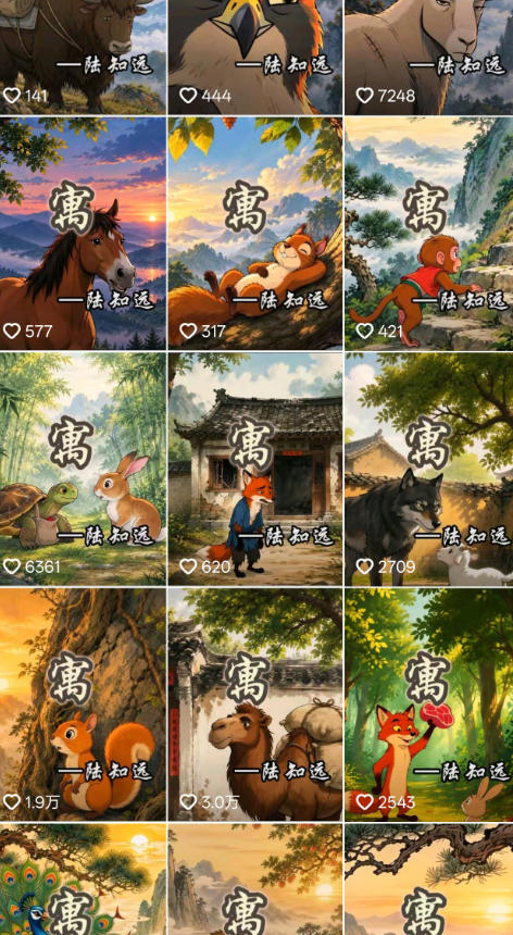 抖音某博主的AI寓言故事动画教学,涵盖封面设计、AI动画生成、工具、低成本薅羊毛生成,轻松入局蓝海赛道变现插图1 抖音某博主的AI寓言故事动画教学,涵盖封面设计、AI动画生成、工具、低成本薅羊毛生成,轻松入局蓝海赛道变现插图1