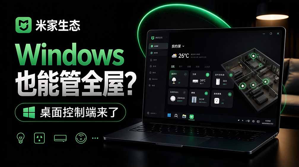 (21178期)Windows电脑也能管全屋?这下真省心,米家生态桌面控制端来了,Github最新开源,MiHome-Windows-网赚副业网