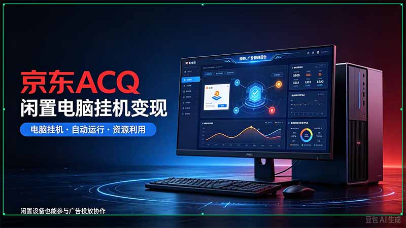 (21063期)京东ACQ是什么?闲置电脑挂机采集项目拆解-网赚副业网