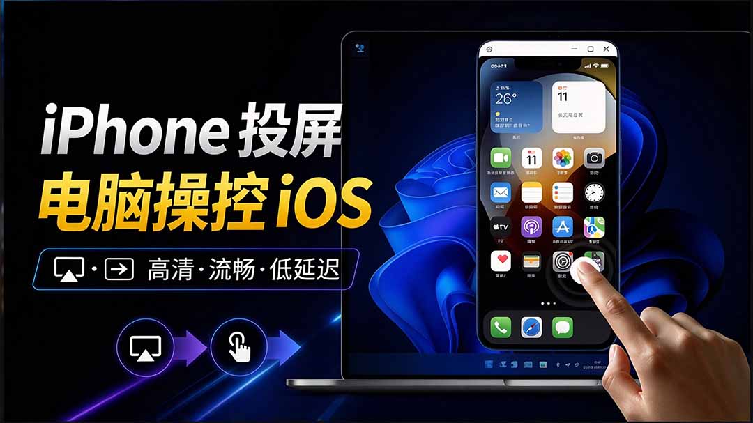 （21270期）iPhone 投屏到 Windows 电脑，还支持操控IOS系统，多台设备能同时上屏，有点意思 iPhoneMirror-网赚副业网
