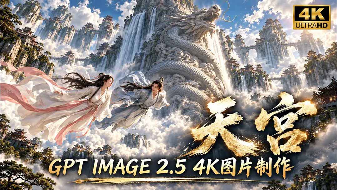 (20764期)【无水印】GPT Image 2.5实测!4K到底多清楚?皮肤、手指、修图与天宫场景全面测试插图1 (20764期)【无水印】GPT Image 2.5实测!4K到底多清楚?皮肤、手指、修图与天宫场景全面测试插图1