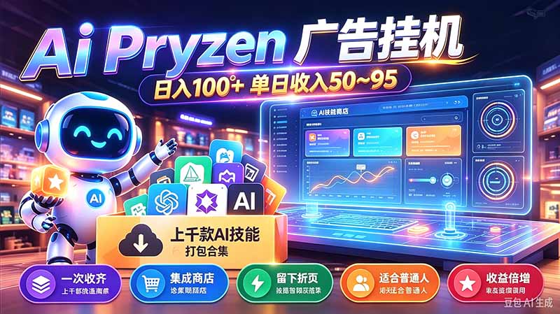 （21241期）Pyrzen广告挂机， 全自动挂机风口项目， 单日50-95/天 虽然不是很暴力但是很稳-网赚副业网