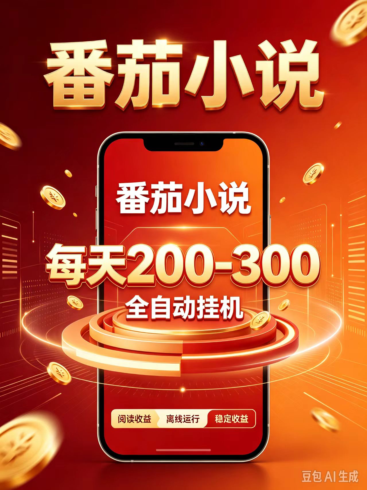 门槛极低的番茄全自动小说,日入200-300,项目非常火爆-网赚副业网