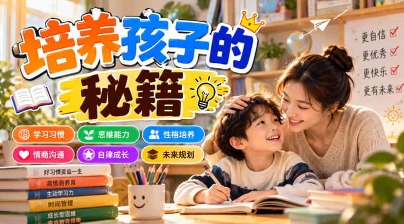 某公众号付费文章:培养孩子的秘籍-网赚副业网