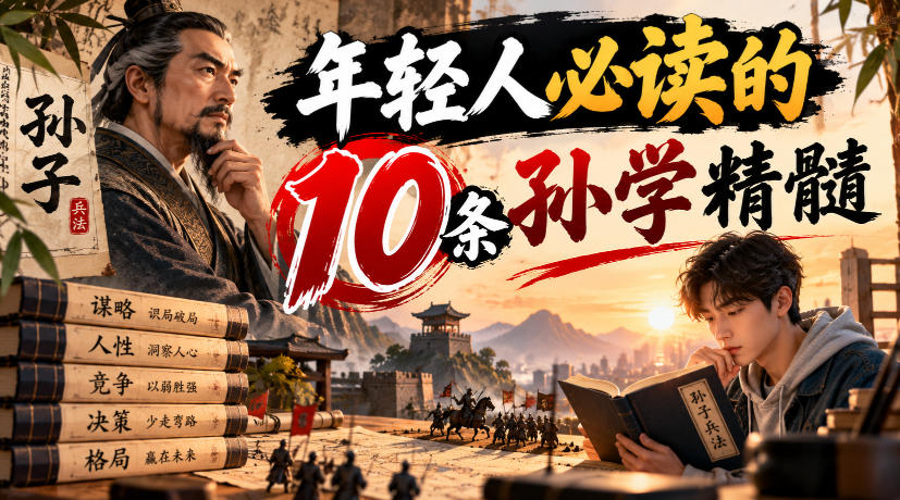 某公众号付费文章:年轻人必读的10条孙学精髓-网赚副业网