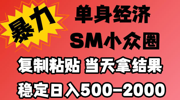 2026最新小众情感赛道，手机操作，十分钟见收益，小白也能当天上手，全程复制粘贴模板即可，稳定日入500-1k，不缺流量，可矩阵批量操作，门槛低【揭秘】-网赚副业网