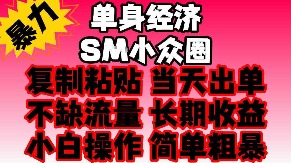 2026最新单身情感经济赛道，全程复制粘贴模板即可，当天出单，稳定日入500-1k，不缺流量，可批量矩阵，手机即可操作！【揭秘】-网赚副业网