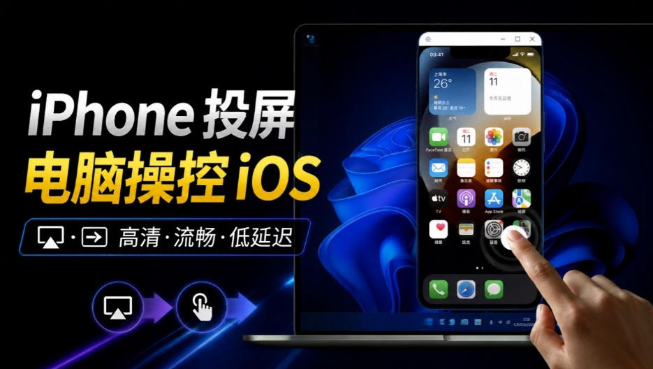 iPhone投屏到Windows电脑,还支持操控IOS系统,多台设备能同时上屏,有点意思iPhoneMirror-网赚副业网